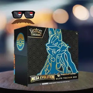 Mega Evolution Pokemon Center Elite Trainer Box (Exclusive) [Mega Lucario] - ME01: Mega Evolution (MEG)