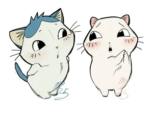 MXRAGE'S CHIIKAWA STICKERS - HACHIWARE+CHIIKAWA DUO