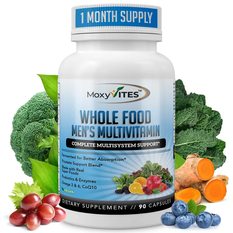 Methylated Multivitamin for Men with 44 Whole Foods