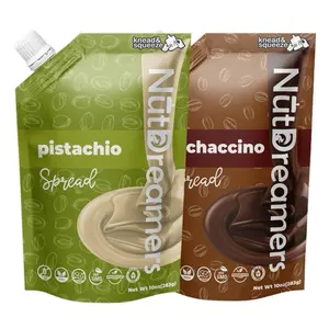 Pistachio & Mochaccino Spreads - Nut Dreamers Duo - Keto Friendly Snack - Gluten-Free - Natural Peanut Protein