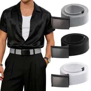 3pcs Casual Belt for Men And Women, Golf for sports Baseball Belt, Fits Casual Jeans, Adjustable And Comfortable | Breathable And Non-Restrictive | Essential for Sports And Casual Wear