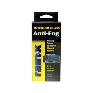 Rain X Interior Glass Anti Fog for Home & Car - Prevents Fogging on Glass Surfaces for Clear Visibility & Enhanced Comfort