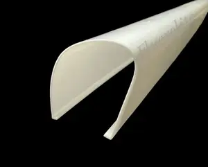 F-1051: Bathroom Vanity Light Cover Replacement | W: 3 1/8" x H: 3 9/16" | White Acrylic