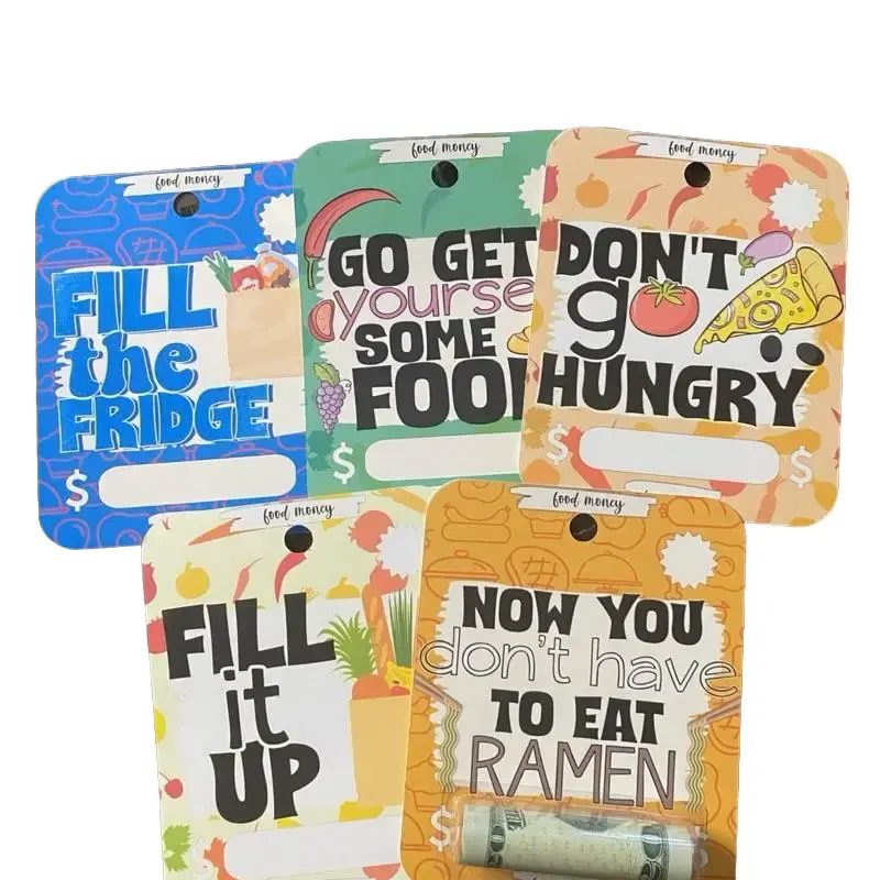 Unique Money Cards for Gifting Cash - Customizable Design, Perfect for Any Occasion, Perfect for College Students & Any Celebration