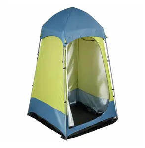 Camping Shower Tent, Portable Privacy Tent Changing Room - 200D Oxford Fabric, UV 50+, Waterproof, with Stakes & Bag Default