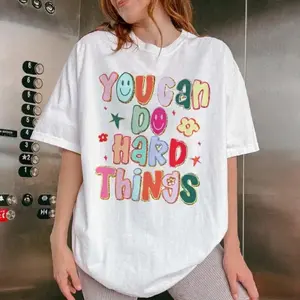 You Can Do Hard Things Teacher Shirt, School Counselor Shirt, Special Education Teacher Shirt, SPED Teacher Shirt Gift