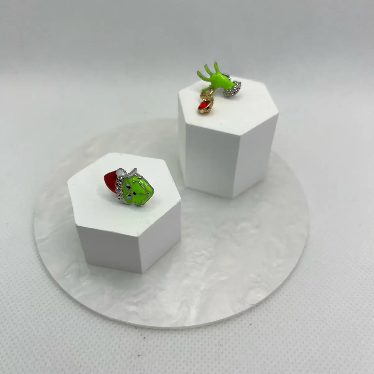 Greench earrings