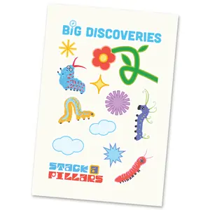 Stack-a-Pillars Sticker Sheet