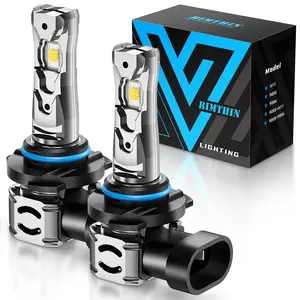 Rimthin 9005 Bulbs, 9005 Fog Lights Bulb, 32,000LM 800% Super Bright with Cooling Fan, Plug and Play, Pack of 2