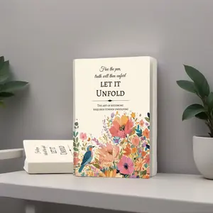 "Let It Unfold" Self-Help Healing Notebook - Reconnect With Your Inner Child, Stop Shadow Projection, Transform Fear Into Self-Compassion (Humanities & Social Sciences Book)