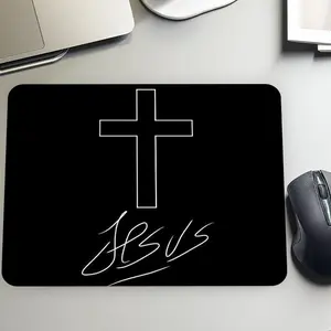 Minimalist Glass Mouse Pad, Aesthetic Waterproof Washable Smooth Hard Desk Mat for Gaming and Office, Gaming Mousepad