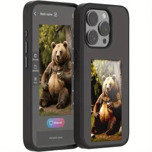 Creative Smart NFC Ink Phone Case for iPhone 13/13 Pro/13 Pro Max/14/14 Pro/14 Pro Max/15/15 Pro Max/16/17, Instant Photo Display