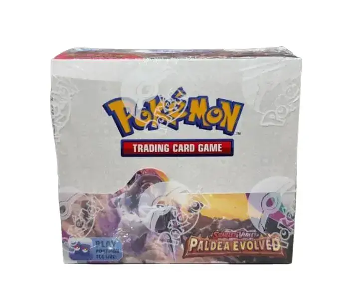 Pokémon Paldea Evolved Sealed Expansion Collector Booster Box - 36 Packs, 10 Cards Each, New Tera Pokémon, Trainer Cards, Special Illustrations, Expansion Booster Box, Sealed Booster Box