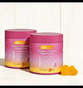 Hawaiian Pineapple Probiotic Gummies for Women – All‑in‑One pH & Dryness Support with Slippery Elm, Prebiotics & Lactobacillus Blend  Her Juicy All‑in‑One Probiotic Gummies – Slippery Elm, Prebiotics & Lactobacillus for Women’s pH Balance & Dryness