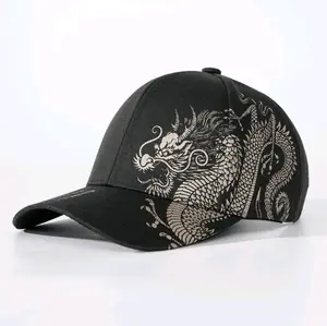 Dragon print hat
