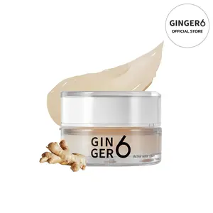 Ginger 6 Active Water Cream (1.69 fl. oz.) Overnight Intensive Moisturizing, with Ginger Water Extract Moisturizer