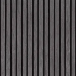 Cinder Oak Acoustic Slat Panel Sample