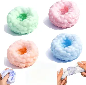 Crunchy Squishy Stress Ball with Beads | ASMR Smoothie Squeeze Toy | Anxiety Relief Fidget Ball for Adults Kids | Party Favors Employee Gifts