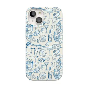 Casely iPhone 15 Plus Case | Dolce Vita | Amalfi Aperitivo | Compatible with MagSafe | Classic Ultra Thin Design