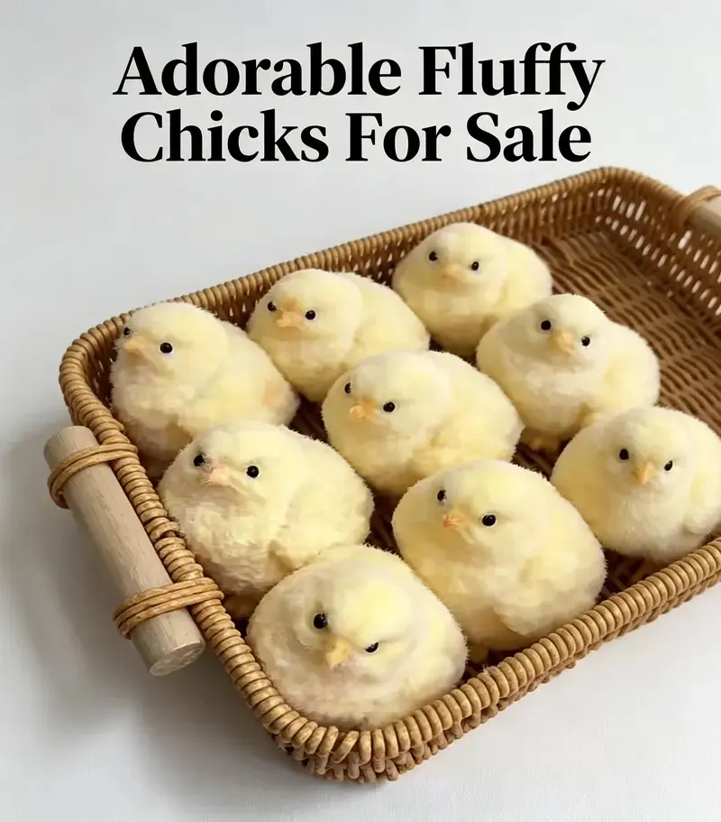 Handmade Chick Taba Squishy Toys - Ultra-Soft Silicone Fidget Toys for Stress Relief