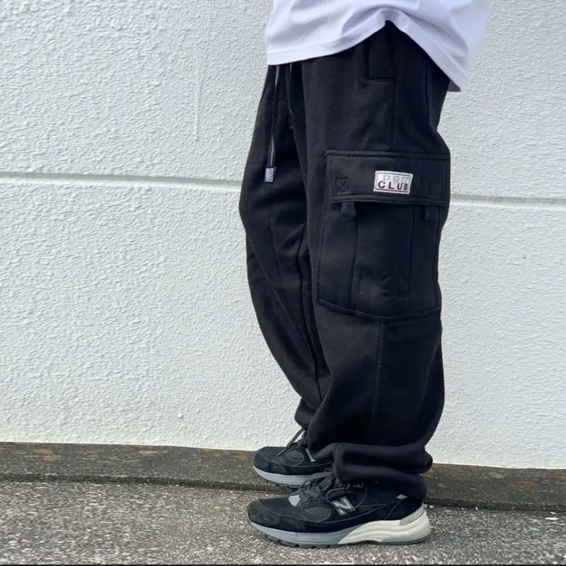 Pro Club Men’s Cargo Heavy Sweatpants Menswear Pocket Casual Cotton Stylish