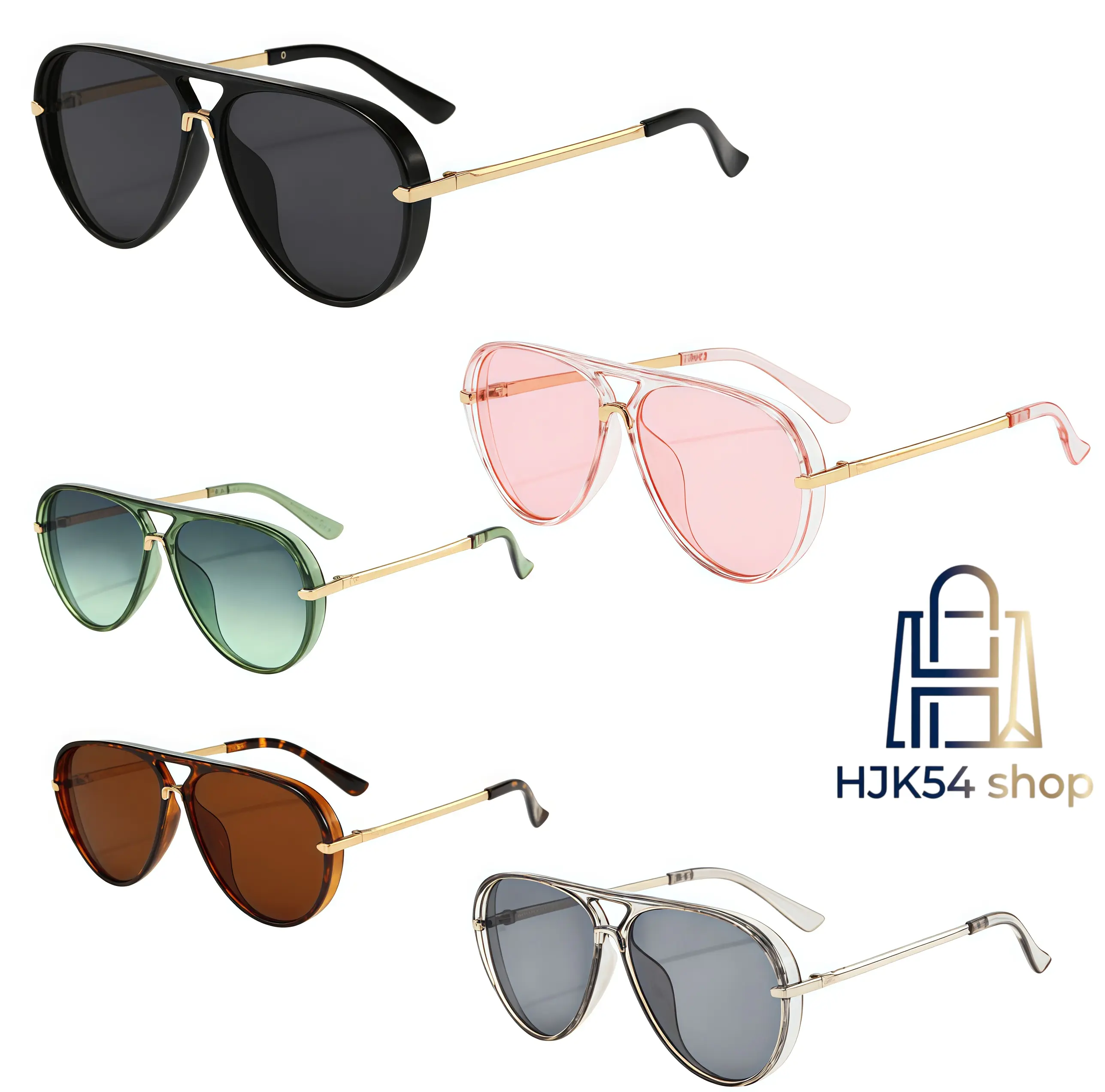 Classic Vintage Aviator Sunglasses for Women & Men, Retro Double Bridge, UV400 Protection, Metal Temple, Oversized Fashion Glasses for Driving, Daily Casual Wear, Classic Vintage Sunglasses, Retro Aviator Vibe, 60S Style Women's Sunglasses