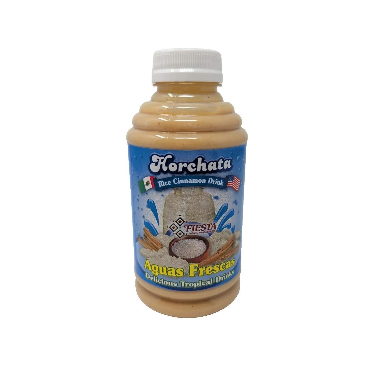 Fiesta Pacific Horchata Aguas Frescas Concentrate 16 Ounce Plastic Bottle