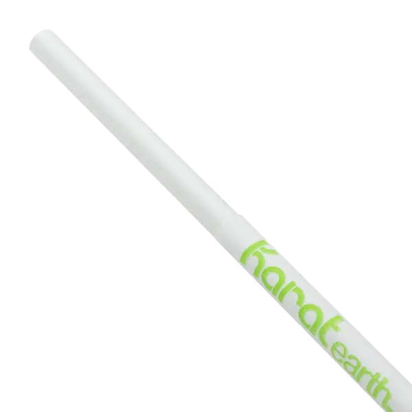 Karat Earth 10.25" Jumbo Paper Straw (5mm) Paper Wrapped, White - 1,200 pcs