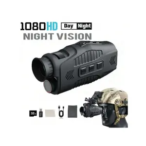 Night Vision Monocular,5X Digital Zoom 300m Full Dark Viewing Distance,1080p Sensor,HD Hunting Night Vision For Long Rang Infrared Goggles Night
