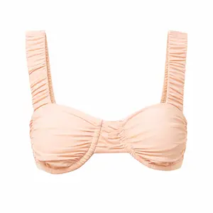 Sillage Bikini Top Apricot Cream