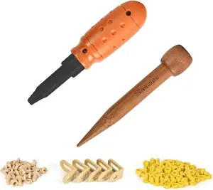 Cardboard Construction Tool Kit 422 Pieces -Educational Toys for at-Home Play + Classroom Learning | Reusable Cardboard Tools for Kids