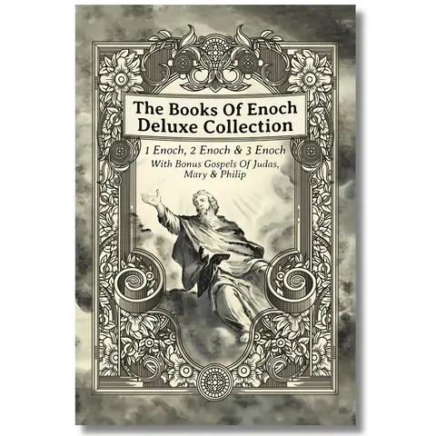 Enoch Deluxe Collector's Edition Set: 3 Ancient Hebrew Religious Books, Prophetic Content, Bonus Gospel of Judas, Handy-Size, Full Chapter on Enoch, Angels & Mary Sections (Humanities Religion & Philosophy Publication)