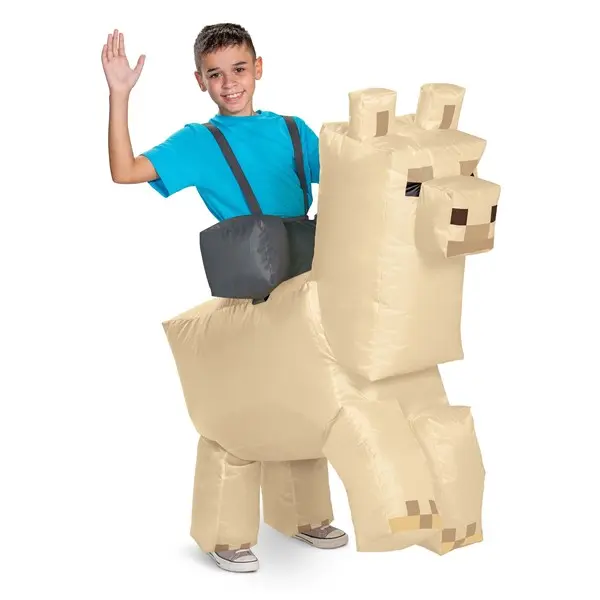 Kid's Minecraft Inflatable Llama Ride-On Costume