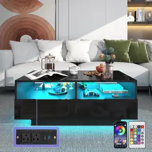 Lighting coffee table