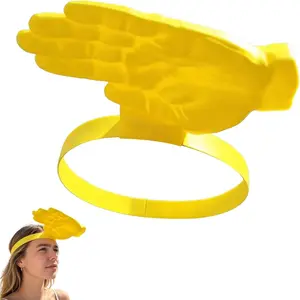 Palm-Sized Sun Hat, Funny Hands-Free Hand Shape Sun Hat, Adjustable UV Protection Visors, Novelty Hand Shaped Sun Visor beach essentials