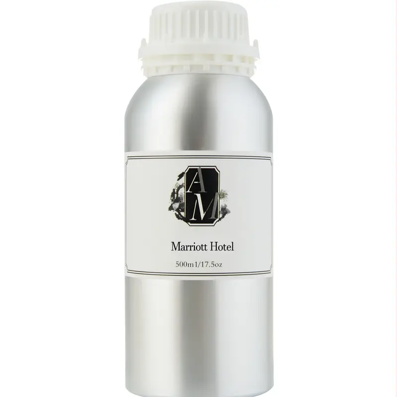 Marriott 500ML Essential Oil, Pure Scented Oil (water-Free), Waterless Diffuser Oil, Concentration 35%, Ideal for Car Diffusers, Aromatherapy, Candle Making, Oil Base Fragrance, Diffuser Oil Refill