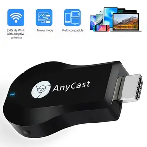 Wireless HDMI Transmitter and Receiver, Decoding 1080P Output, 2.4G Plug-and-Play Wireless HDMI for Audio and Video from TV Box/DV/PC/Computers to Monitors, Screen Mirroring Adapter