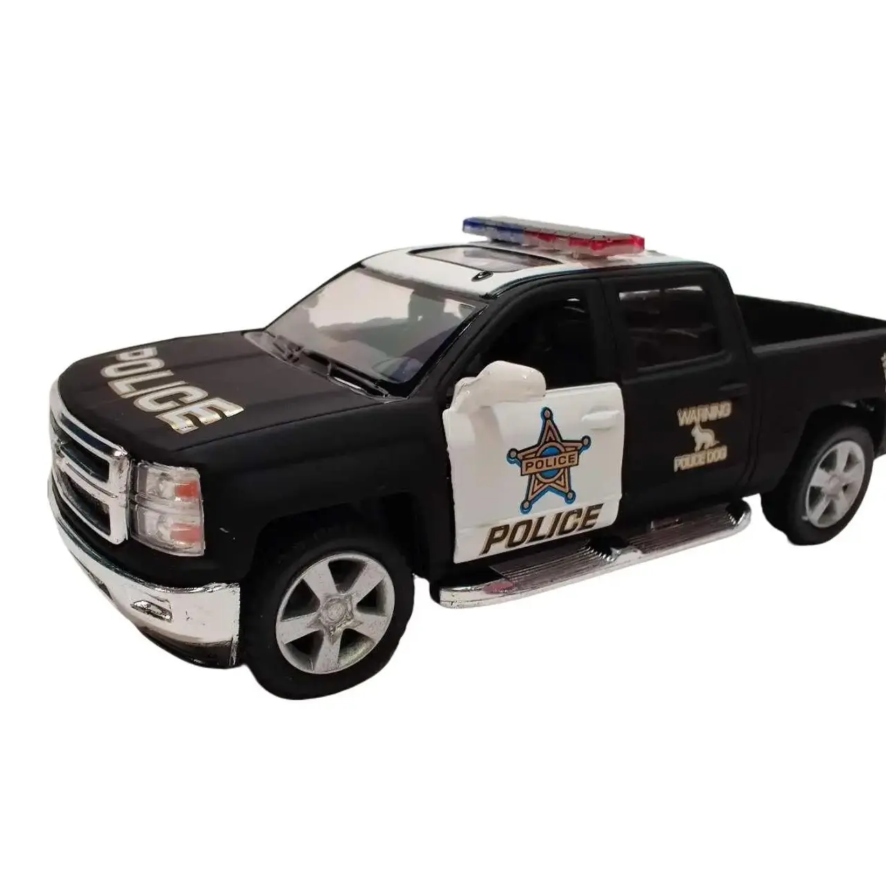KINSMART 1:46 scale 2014 Chevrolet Silverado Police Pickup chevrolet silverado