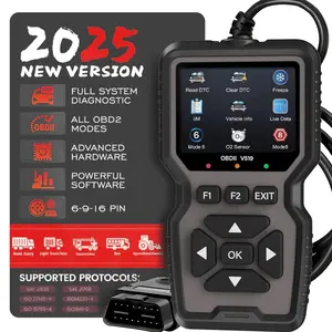 Car OBD2 Scanner Diagnostic Tool Code Reader, Car Voltage Tester Engine Fault Code Scanner, Charging Tester Diagnostic Tool For OBDII Protocol Cars V519