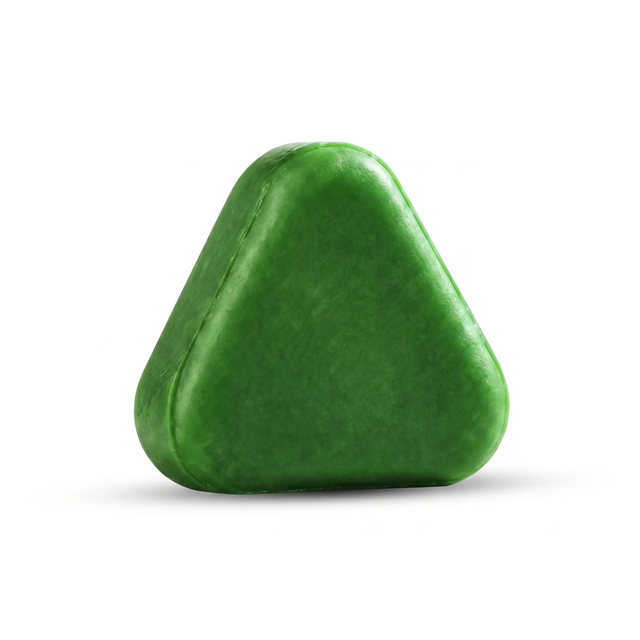 7-Pack Green Herbal Triangle Shampoo Bar Cleanser for Adults, Eco-Friendly Scalp Care with Itchy Scalp Relief, Anti-Dandruff, Soothing, Strengthening, Hair Growth, Thickening Properties (No Artificial Preservatives), Single, Outdoor Activities