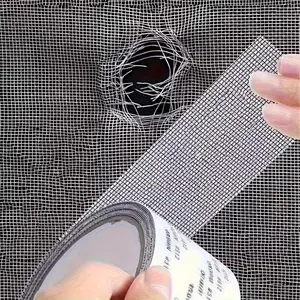 Waterproof Self-Adhesive Window Screen Repair Tape, Dormitory Door Curtain Insect Net Patch, Strong Adhesive Tear Repair Tape, 2m78.74 Inches