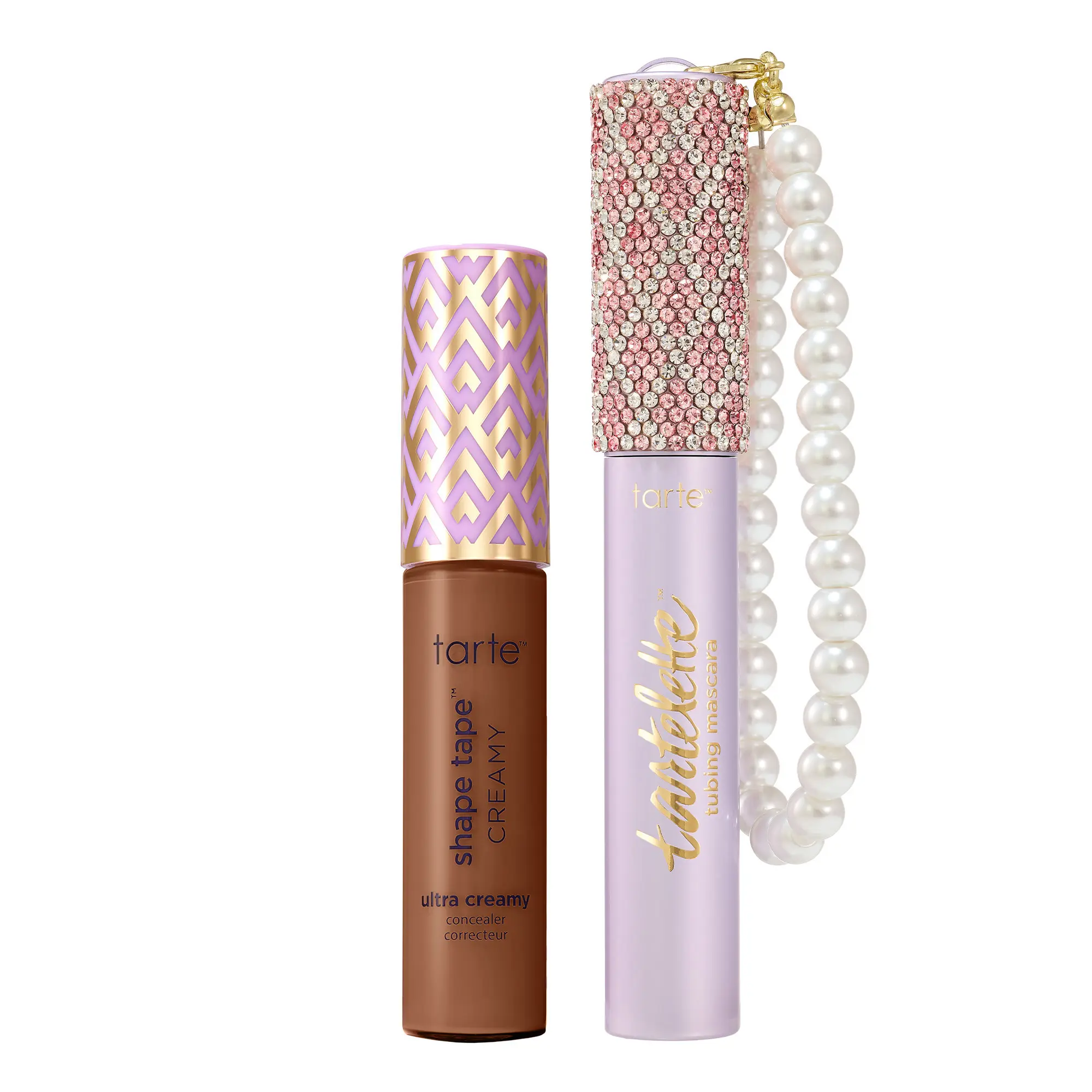tarte SPOTTED icons creamy best-sellers set - shape tape creamy hydrating full coverage concealer + free tubing mascara