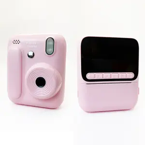 New Instant Camera, Instant Print Camera, Digital Polaroid, Real-Time Photography, Suitable for Various Color Papers, Kids' Fun Toy