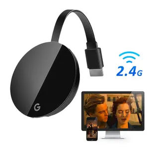 Wireless HDMI Display Adapter, 1080P Plug-And-Play HDMI Extender Receiver, Supports Smartphone/computer/laptop Connect TV/monitor/projector