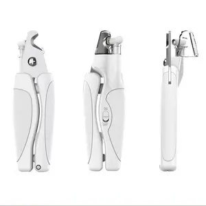 2-in-1 LED Pet Nail Grinder, Clipper & Trimmer – Safe, Precise Grooming for Cats & Dogs with Light Nails Animal .Cat Nail Clippers Dog Nail Clippers.With USB Charging.With Nail File.Splatter-Proof