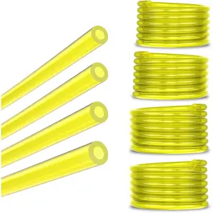 4 Size Gas Fuel Line Hose Tubing 4 ft. Each for Small Engine Chainsaw Lawn Mower String Trimmer WeedEater Blower Model Parts I.D x O.D 1/8" x 3/16" 3/32" x 3/16" 1/8" x 1/4" .08" x .14"
