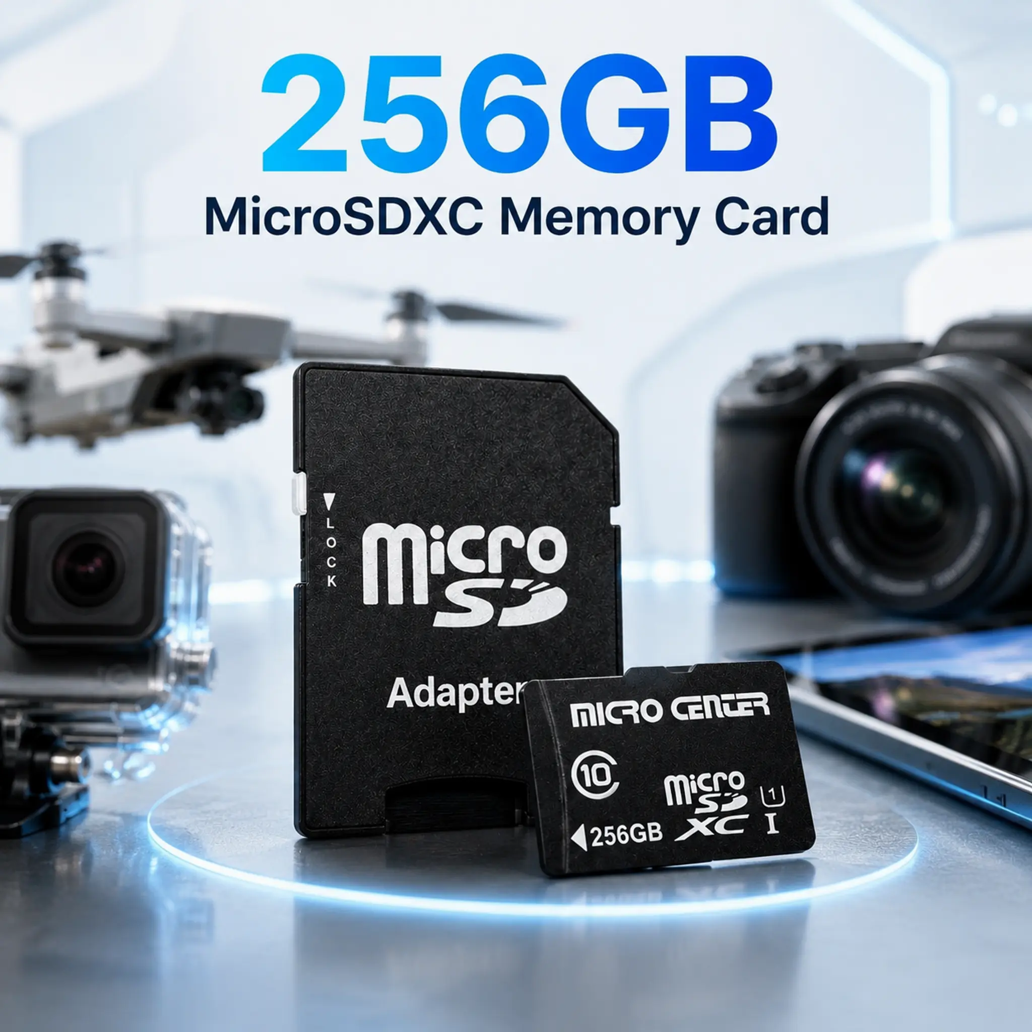 256GB Micro SD Card High Speed Laptop Storage Expansion Memory Card