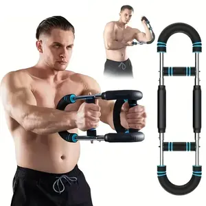 Arm Trainer Strengthen, Detachable Arm Trainer with Spring Resistance, adjustable chest expander, Spring Resistance, chest trainer Home Fitness Equipment U60-100lbs