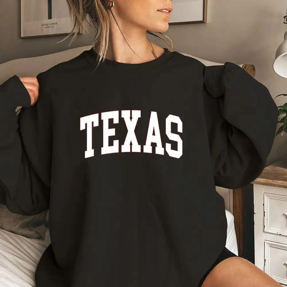Texas Sweatshirt, Soft Cotton Crewneck Pullover for Men and Women, Trendy Unisex Graphic Sweatshirt, Perfect Gift for Him or Her, Casual & Stylish Everyday Wear