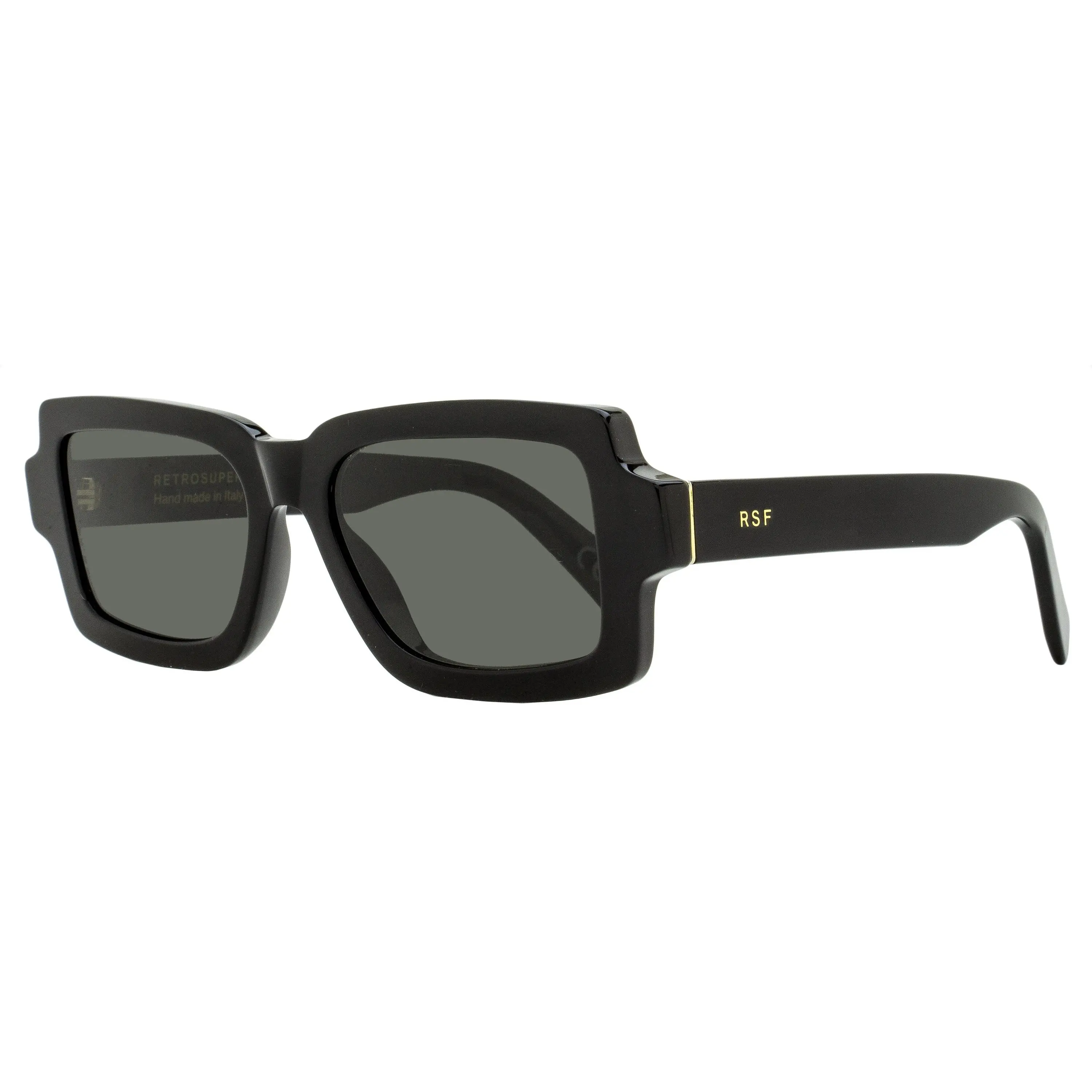 Retrosuperfuture Low Geometric Sunglasses Pilastro JHJ Black 54mm